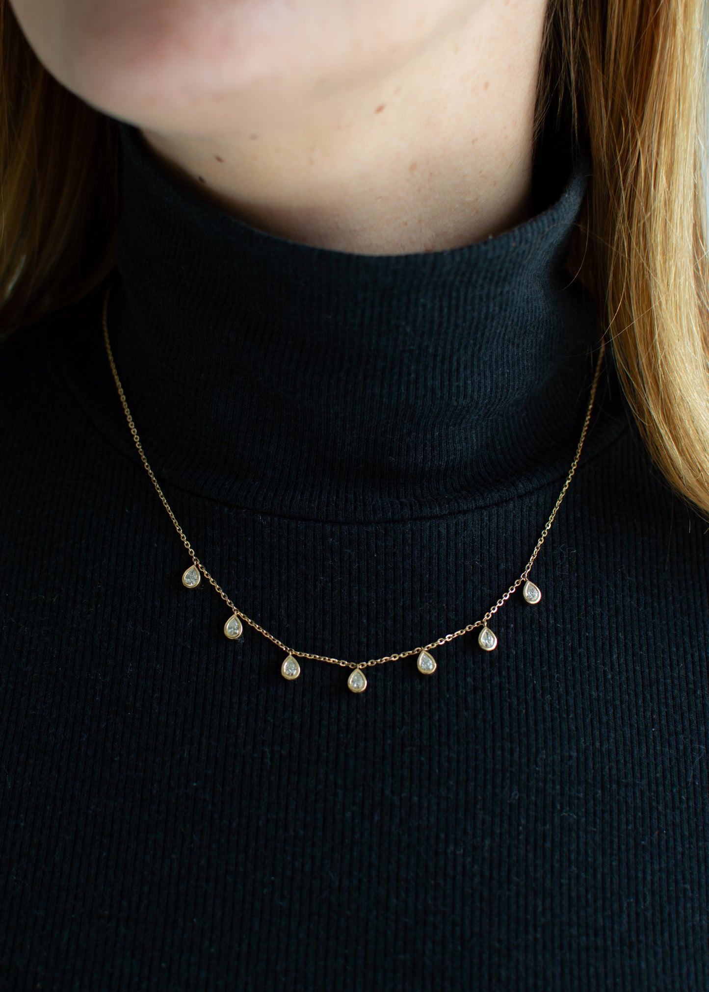 Collar Diamond Drops