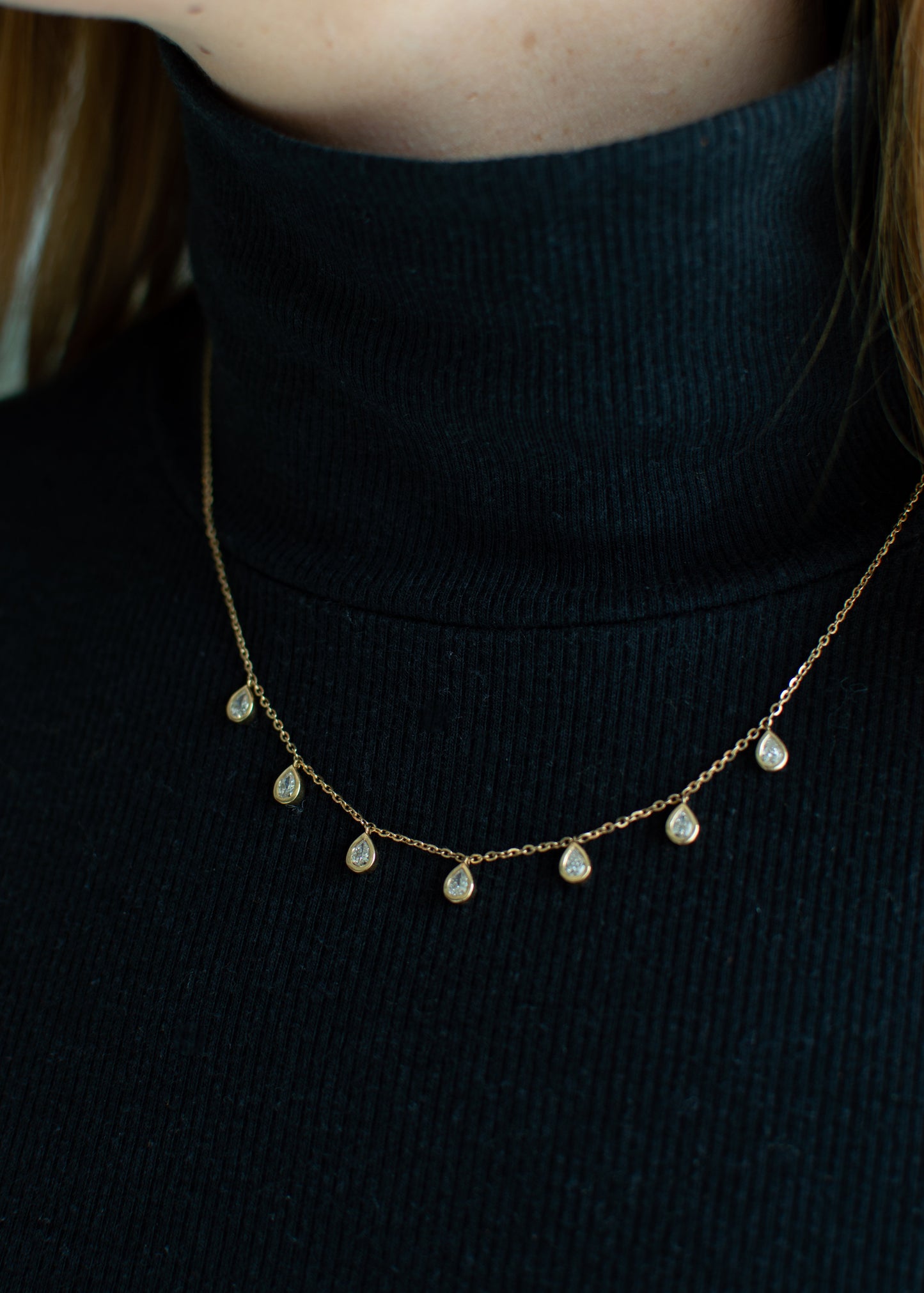 Collar Diamond Drops