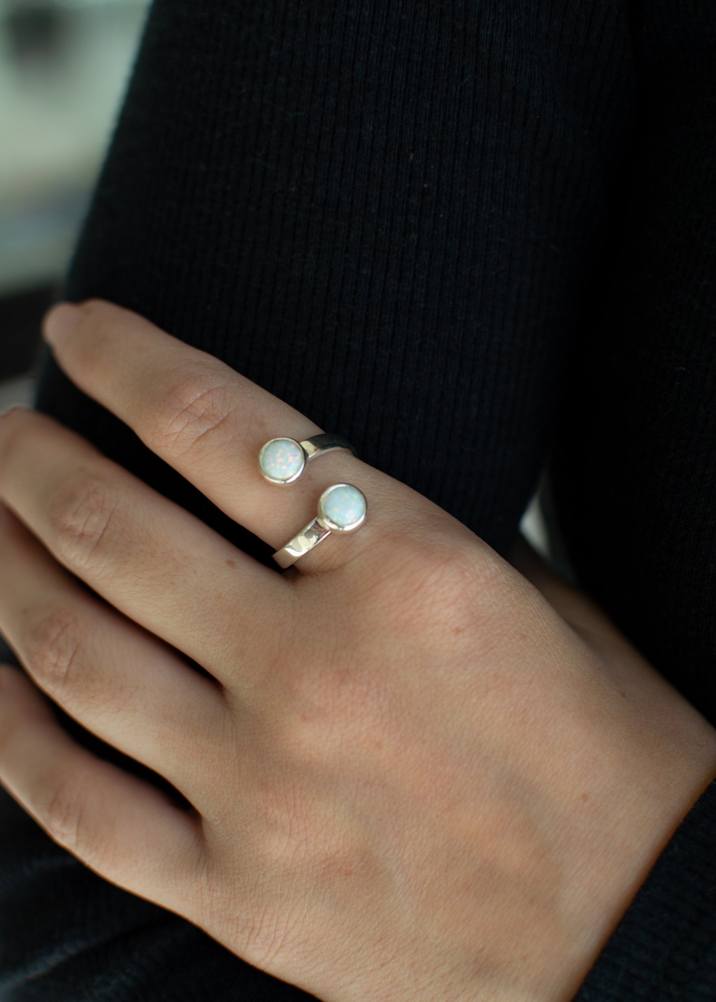 Anillo Doble Ópalo