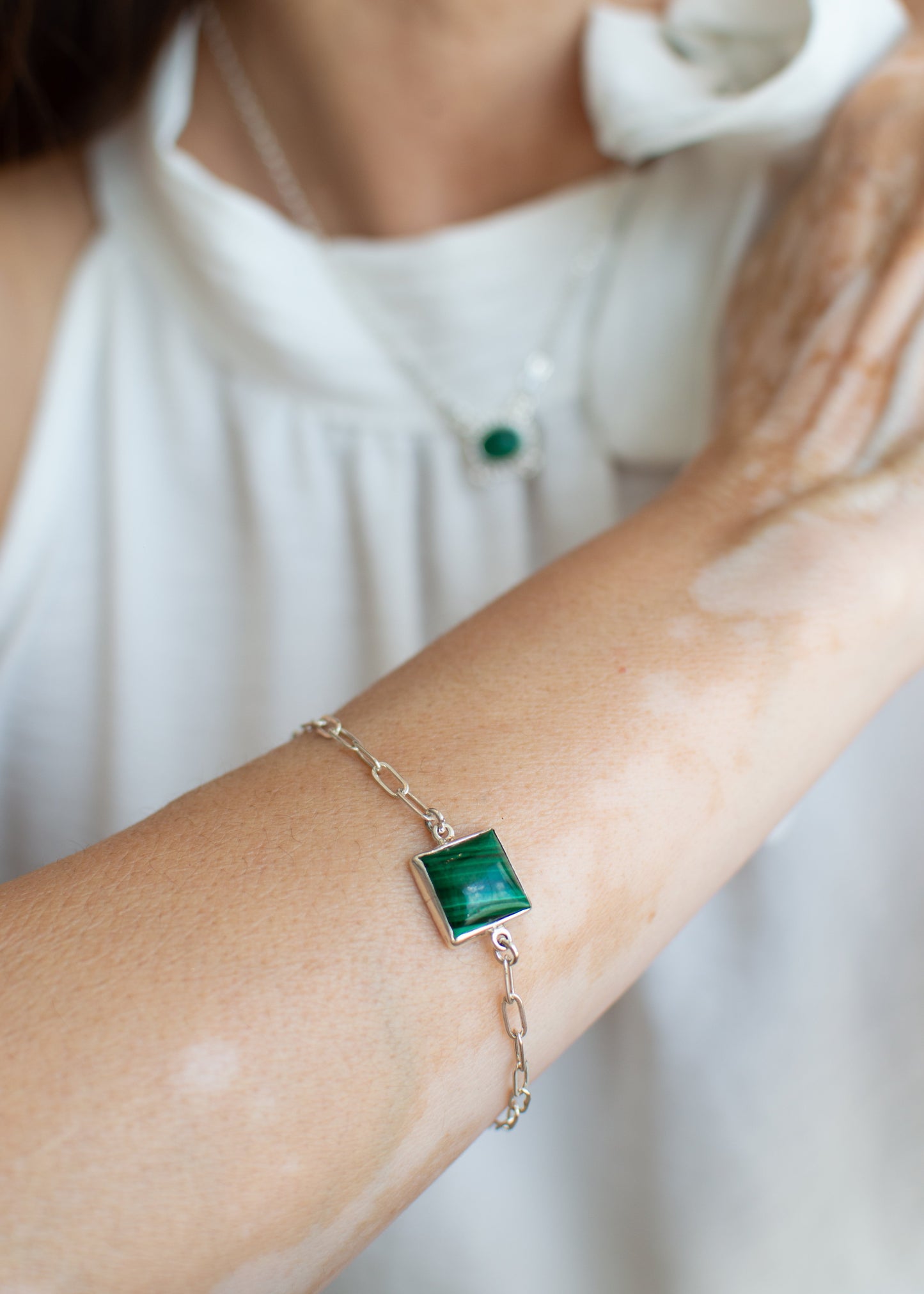 Pulsera Cuadro Inglés