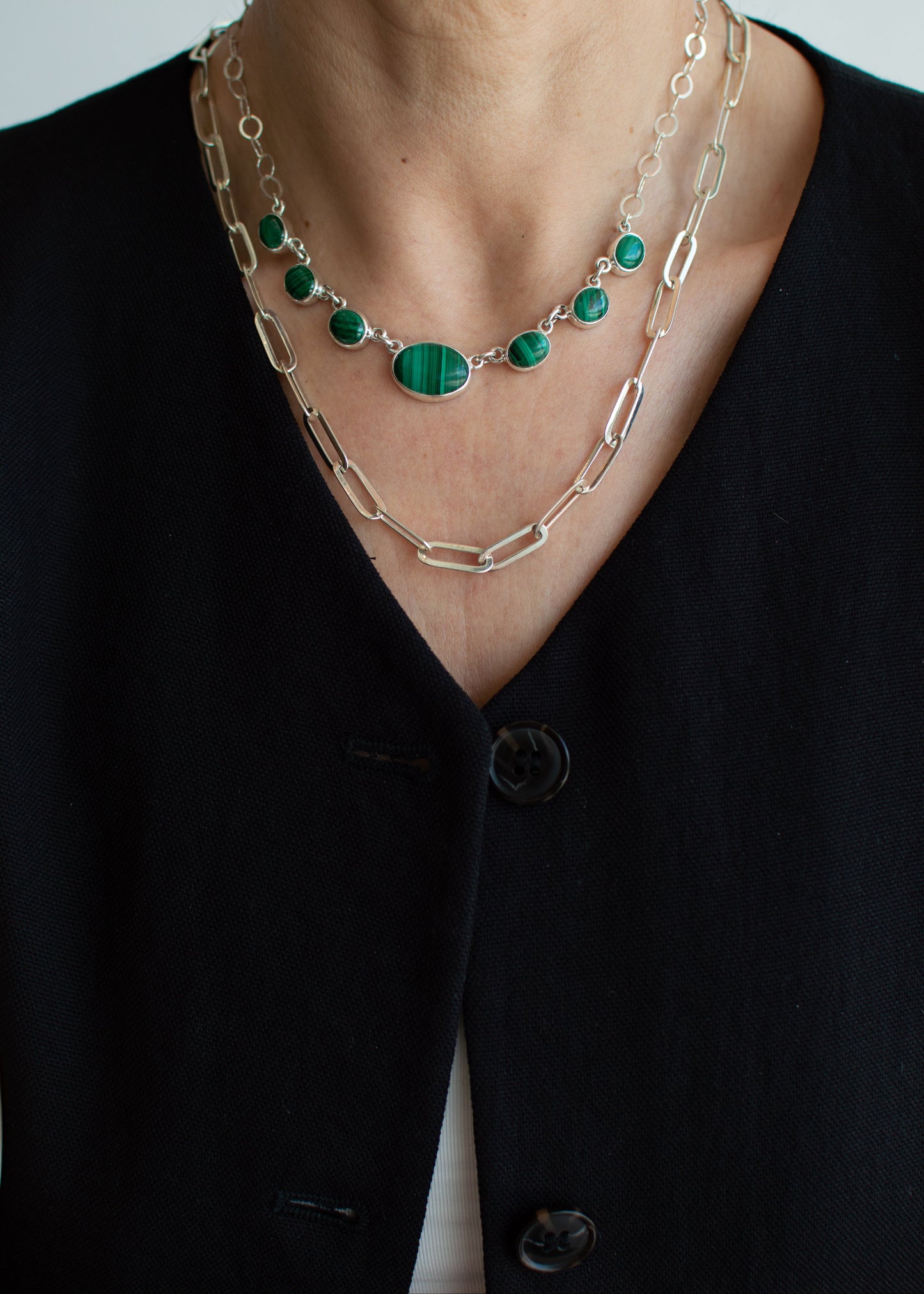 Choker Malaquita