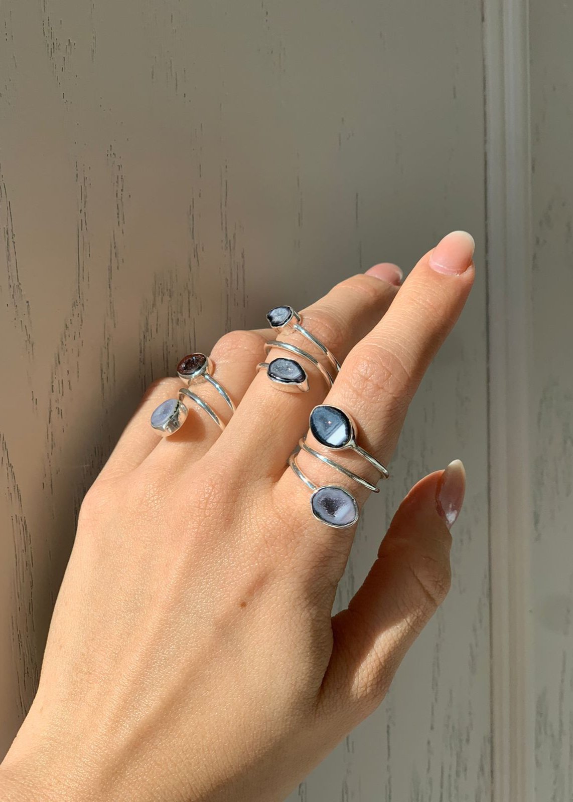 Anillo Espiral Plata