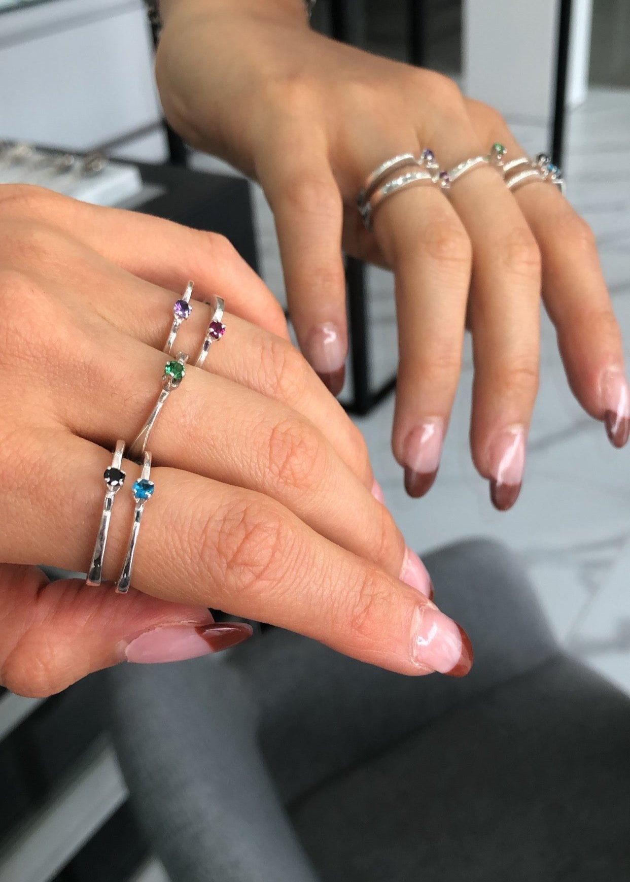 Anillo Solitario c/Zirconia