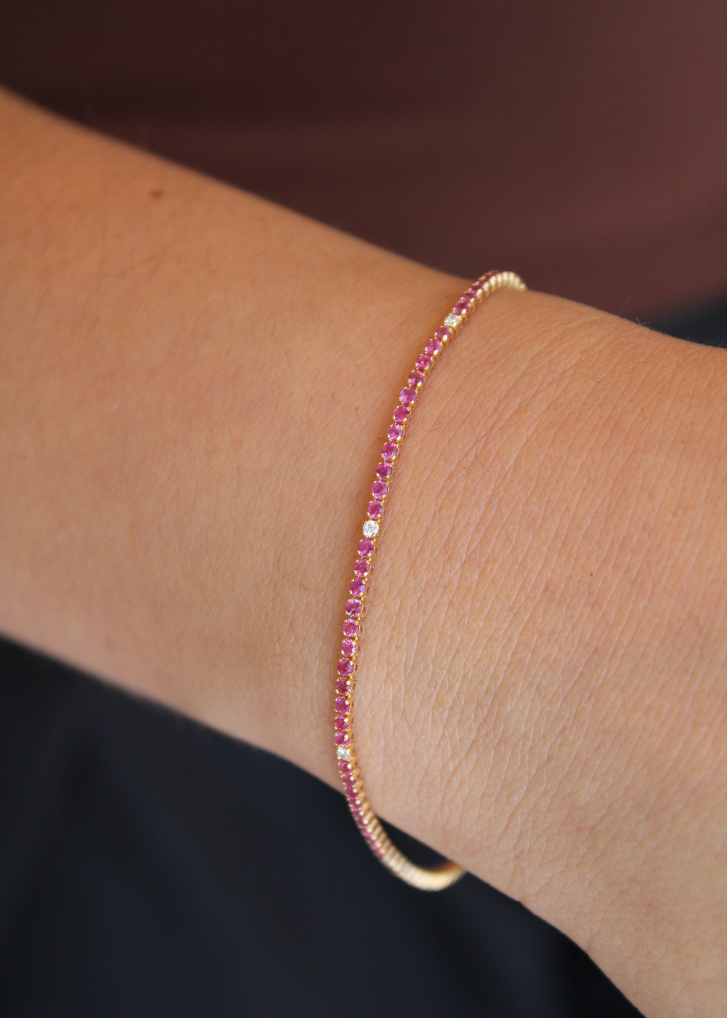 Tennis Bracelet Zafiros