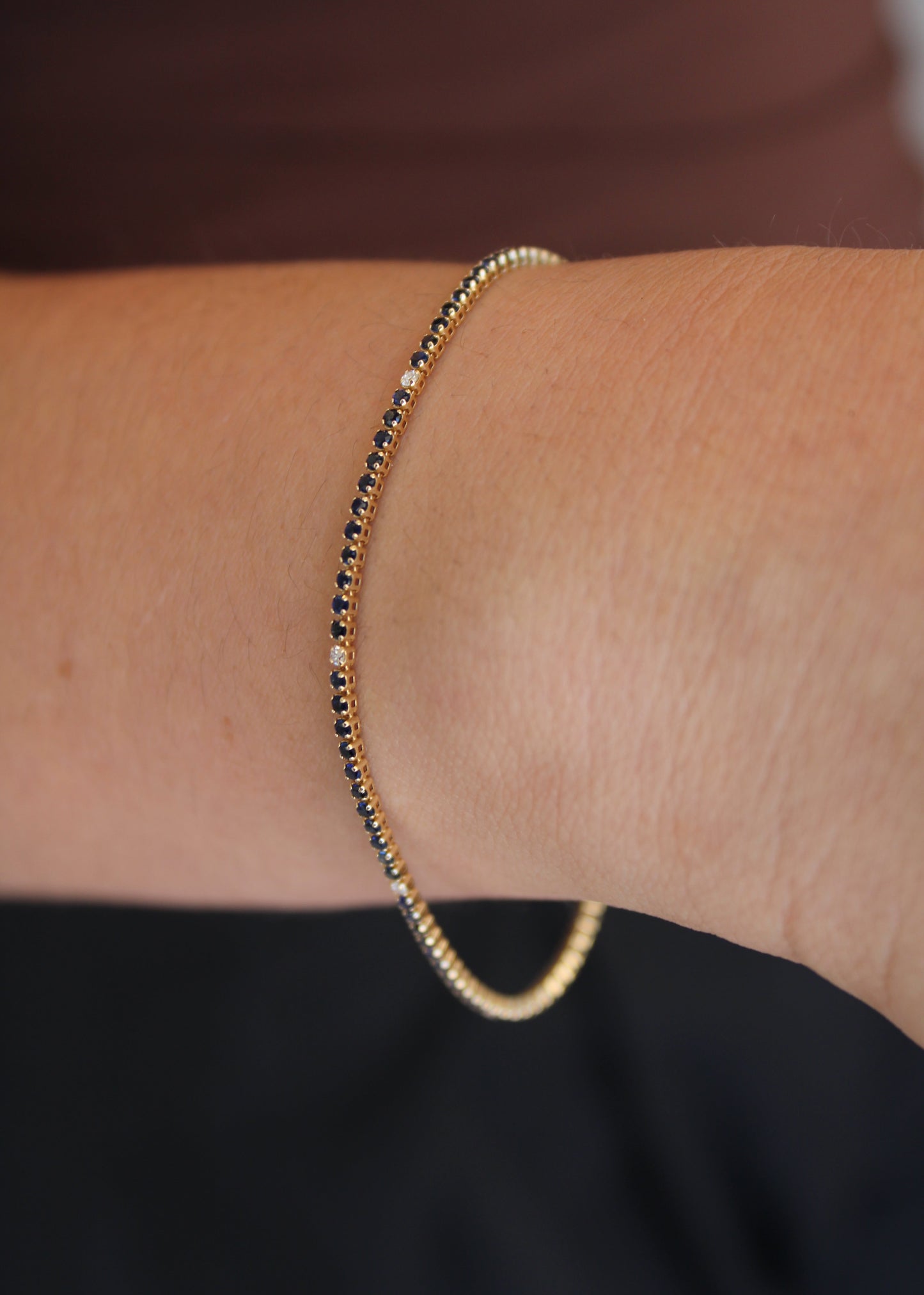 Tennis Bracelet Zafiros