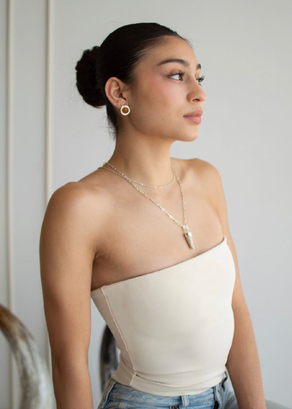 Cuerno Sencillo Plata