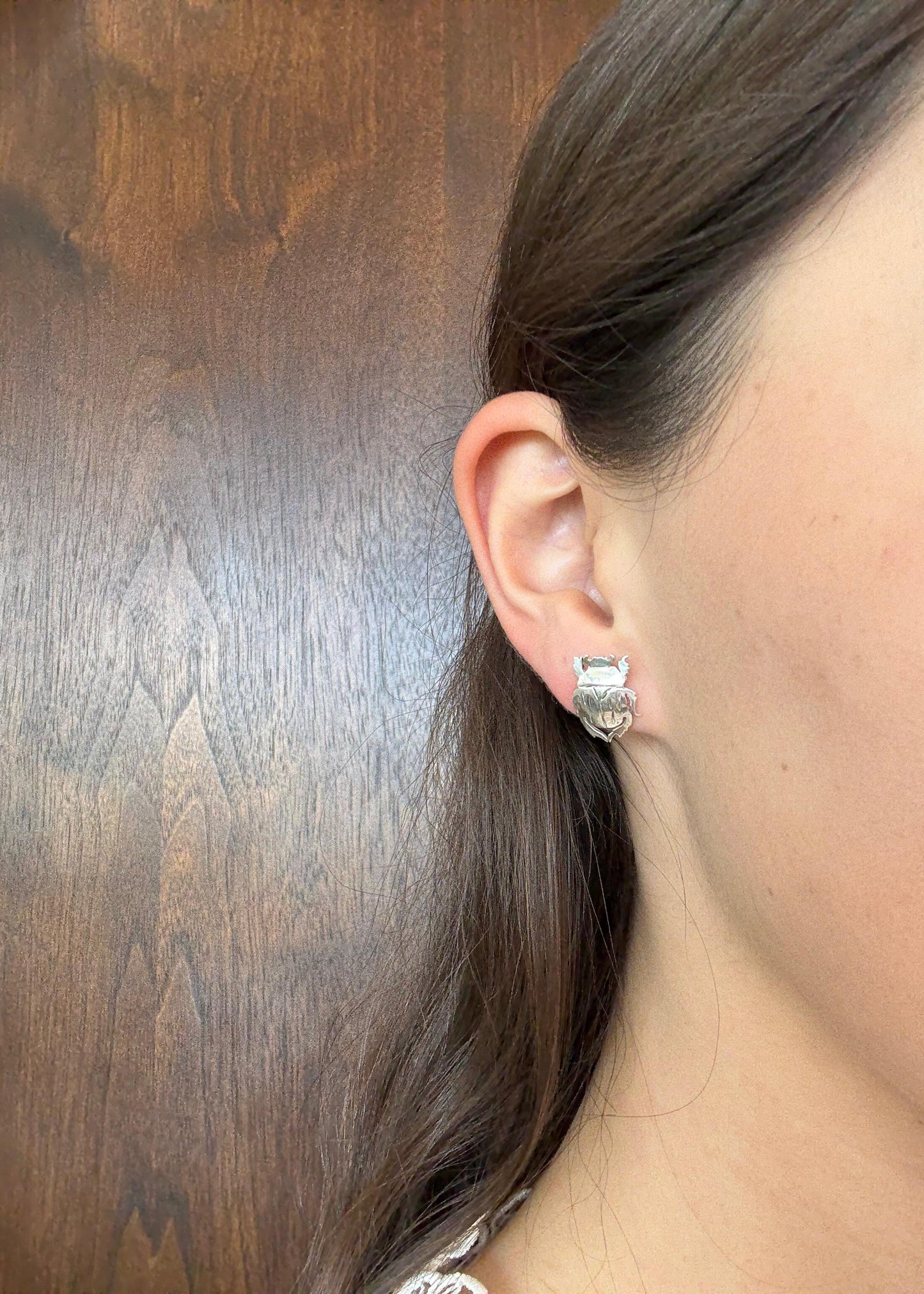Aretes Escarabajo