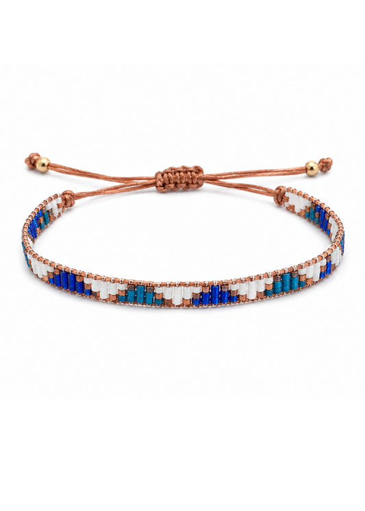 Pulsera 3 Filas Decorada