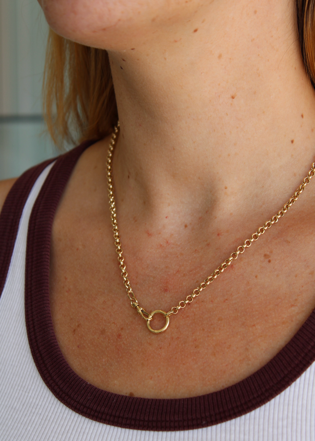 Collar Golden Bar