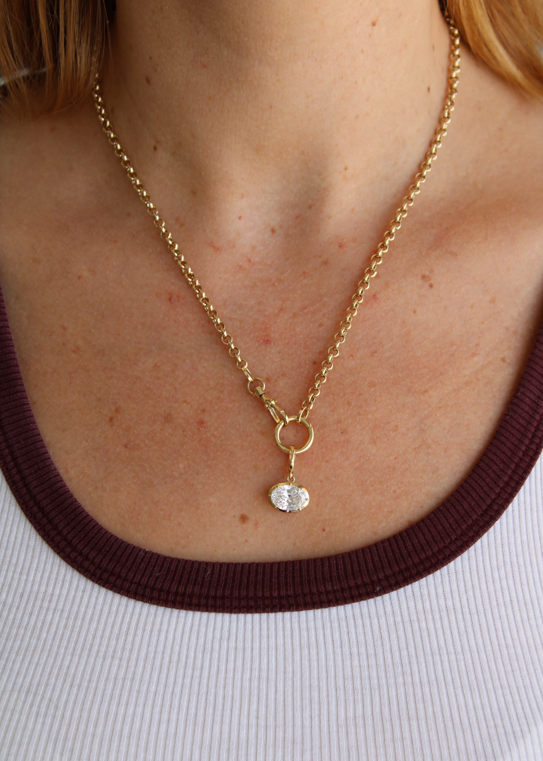 Collar Golden Bar