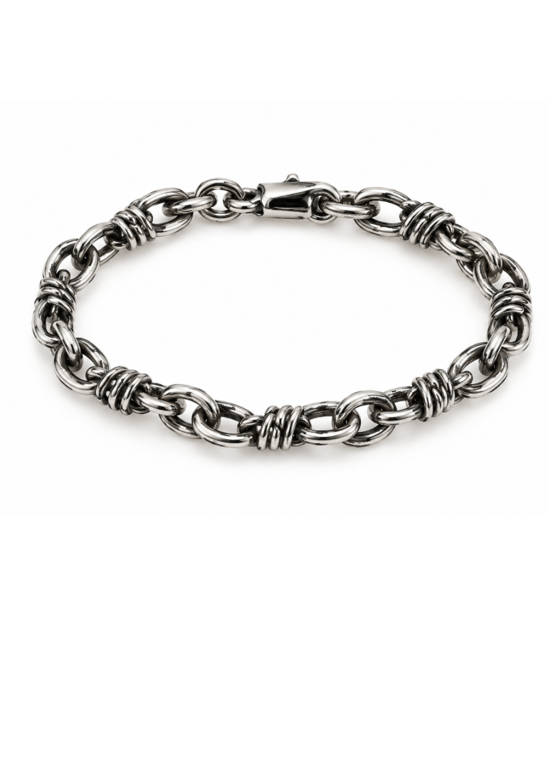 Pulsera Nudo Oxidada