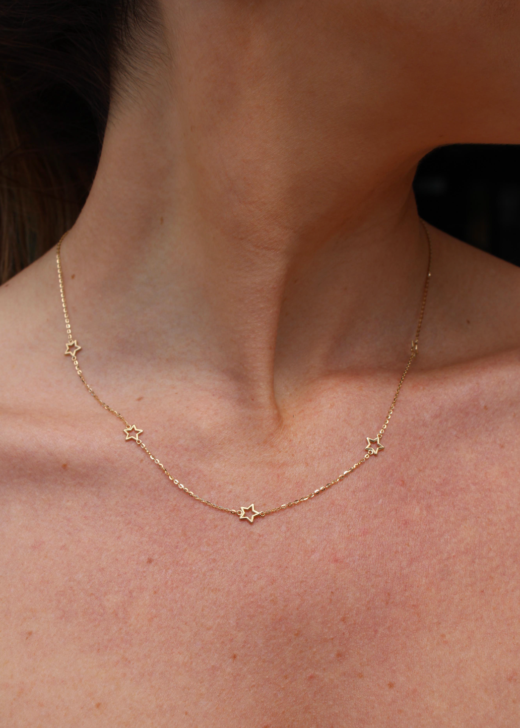 Collar Estrellas Oro