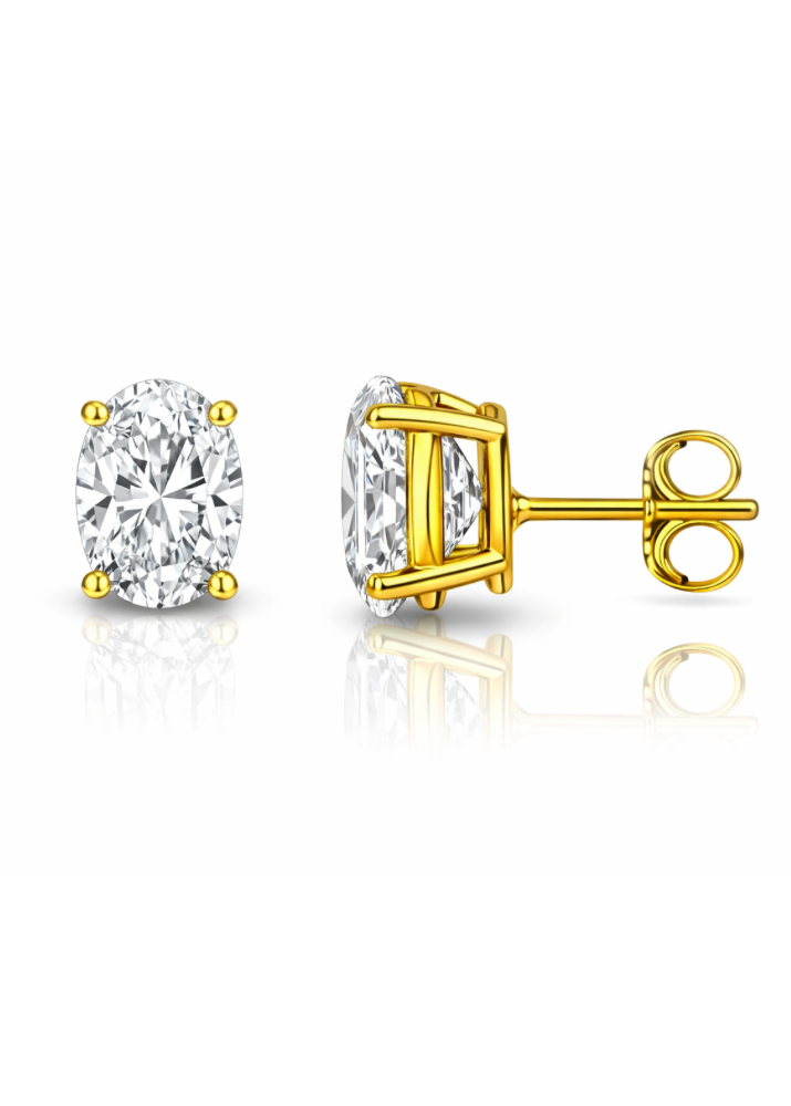 Broqueles Diamante de Laboratorio