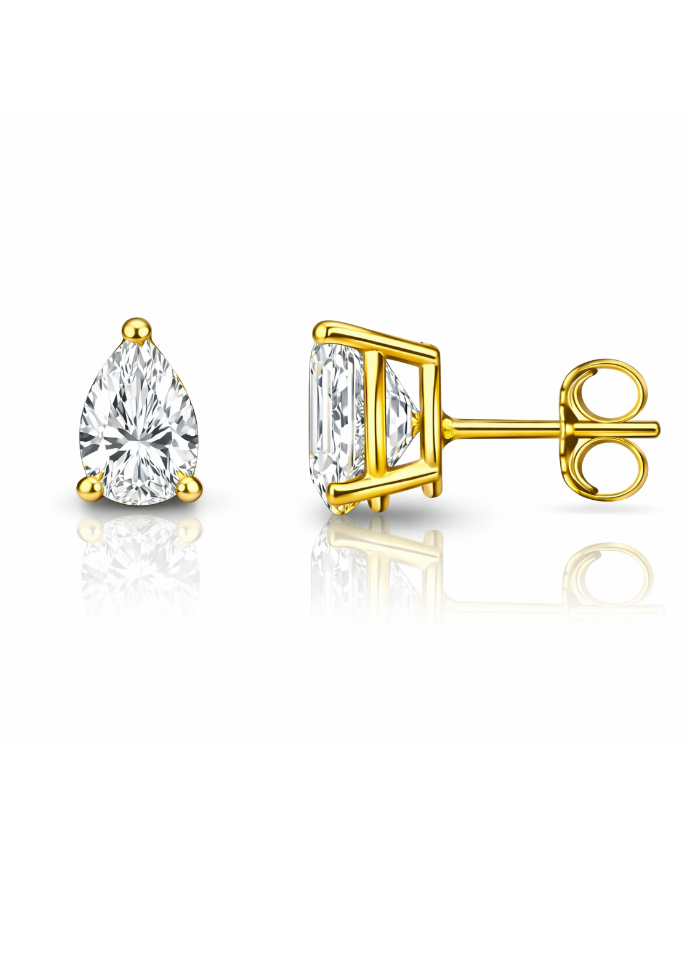 Broqueles Diamante de Laboratorio