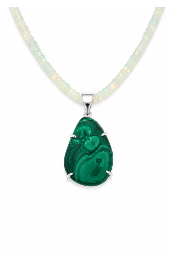 Charms Piedras Plata