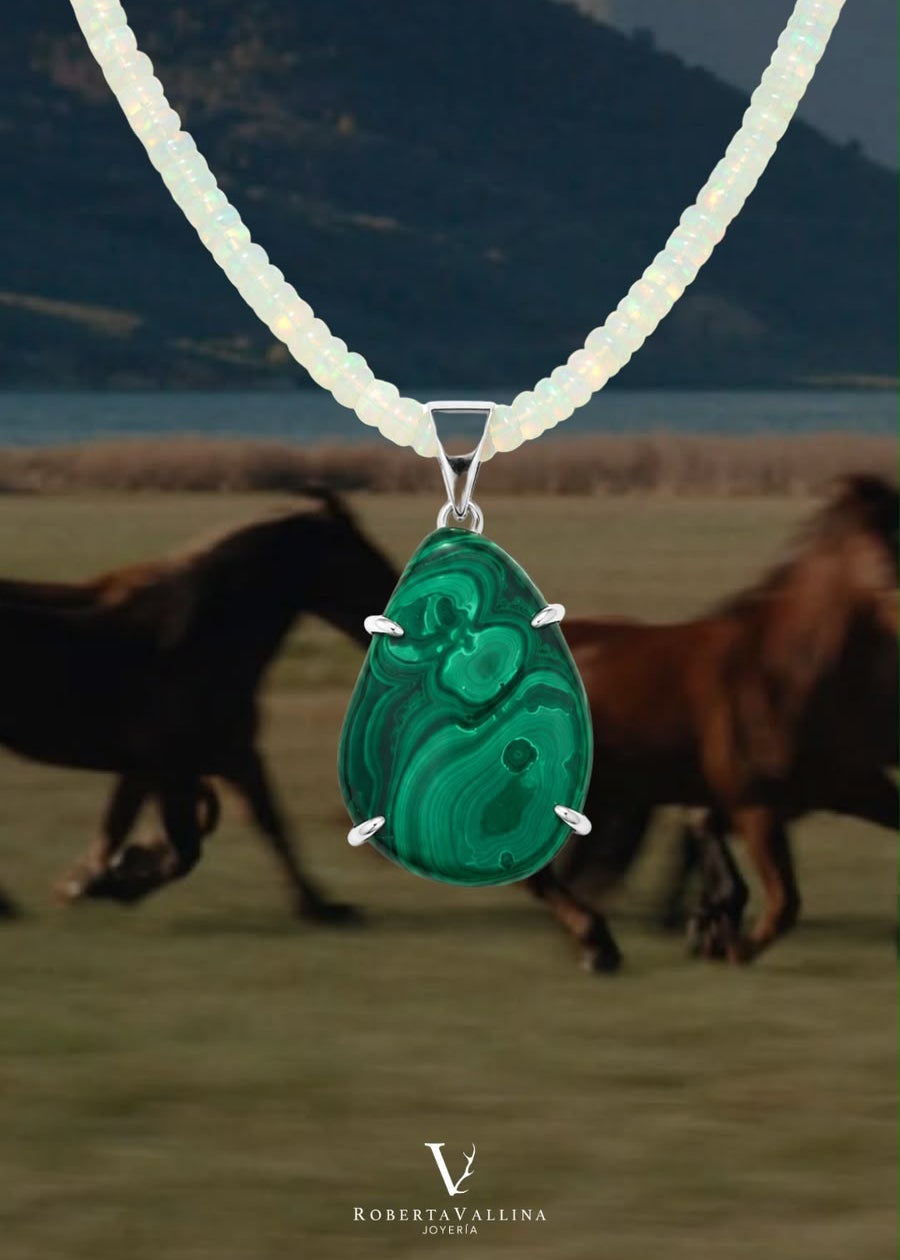 Charms Piedras Plata