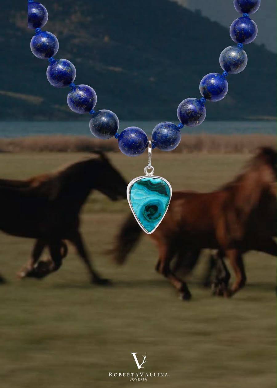 Charms Piedras Plata