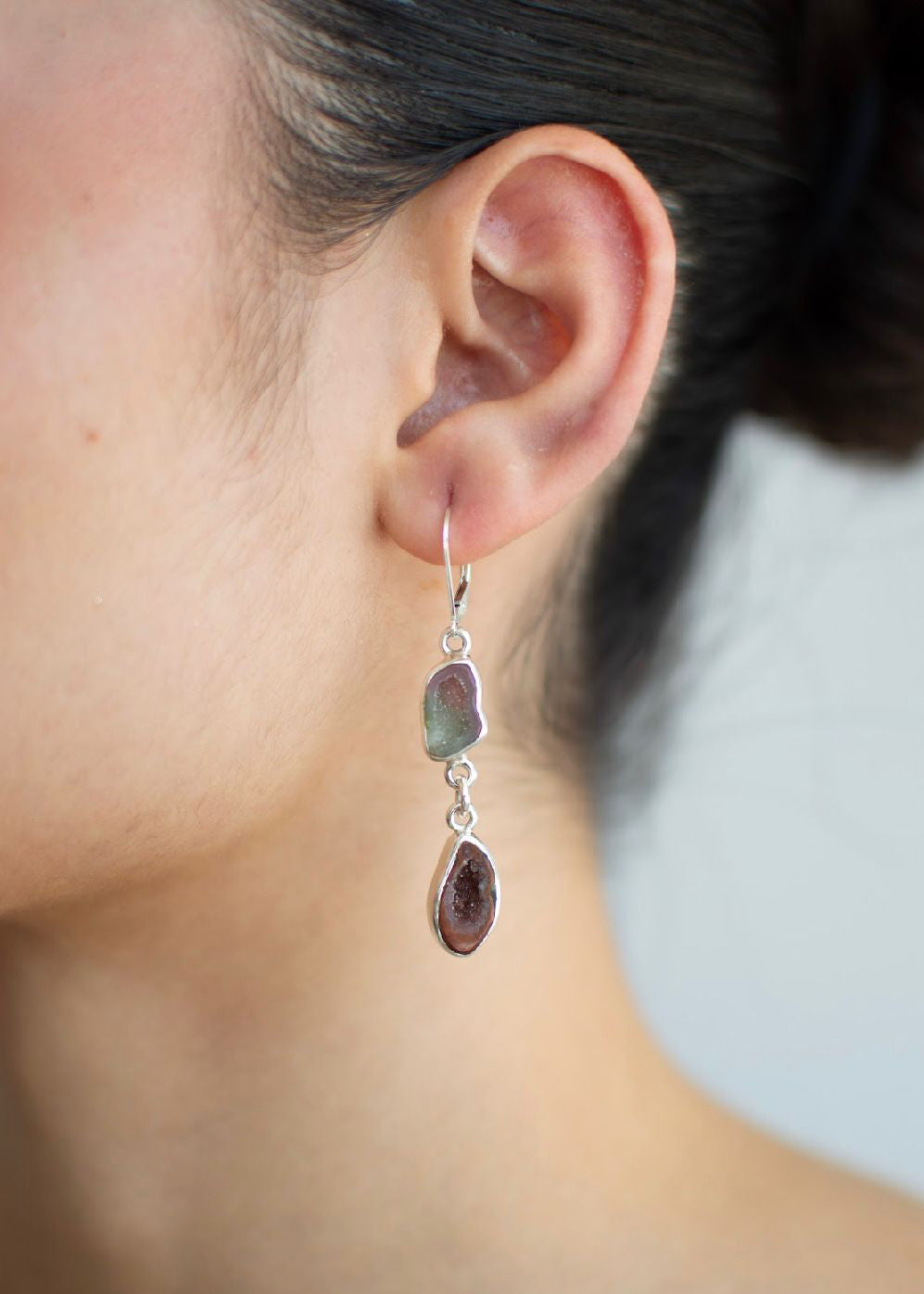 Aretes Colgantes Geoda