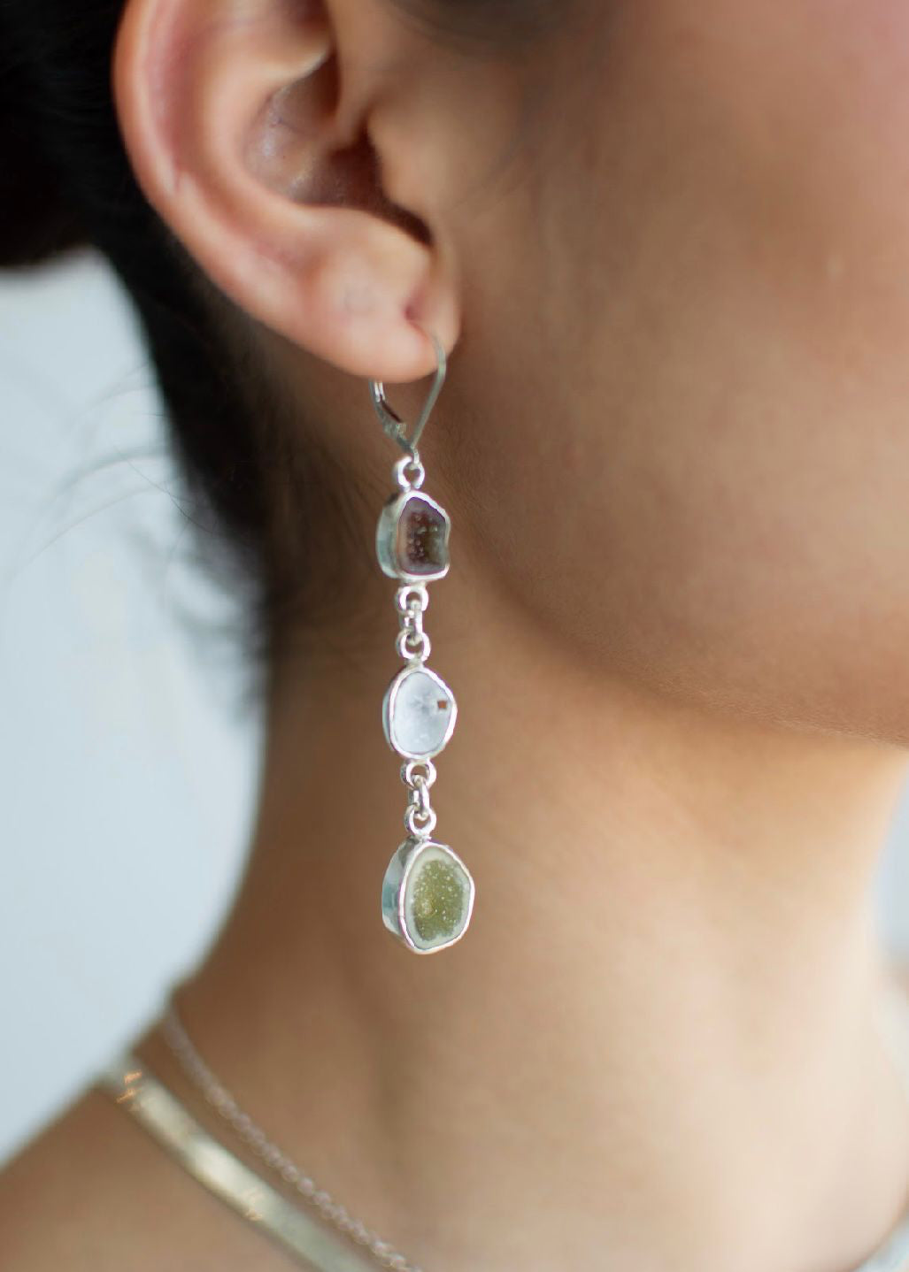 Aretes Colgantes Geoda