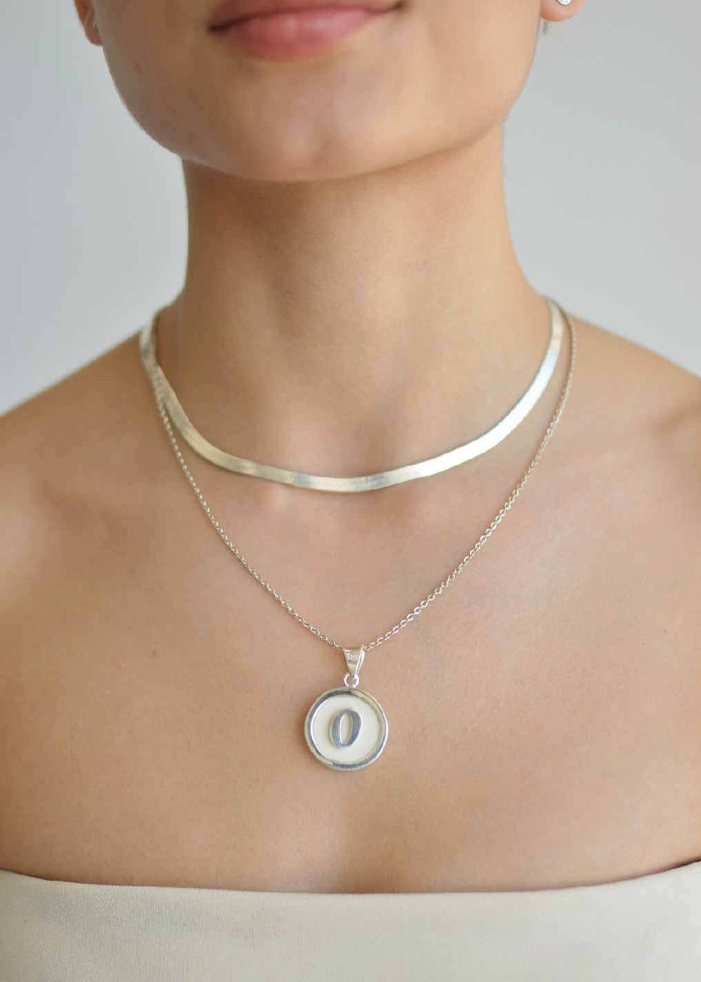 Cadena Planchada Plata