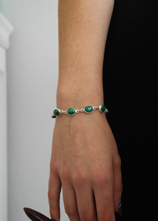 Pulsera Malaquitas