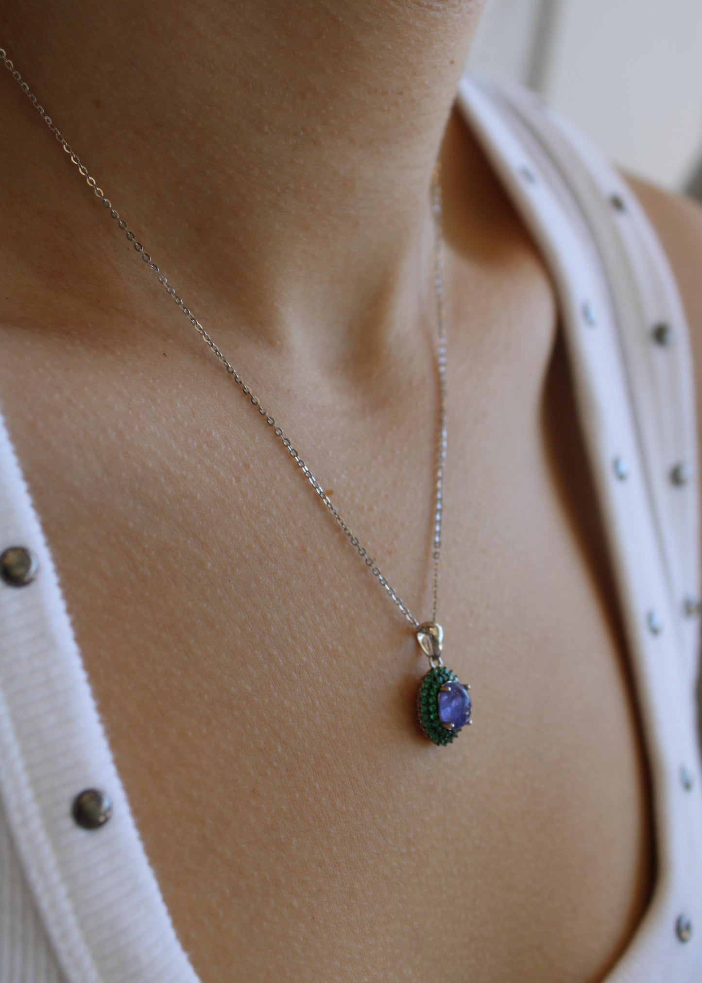 Collar Tanzanita