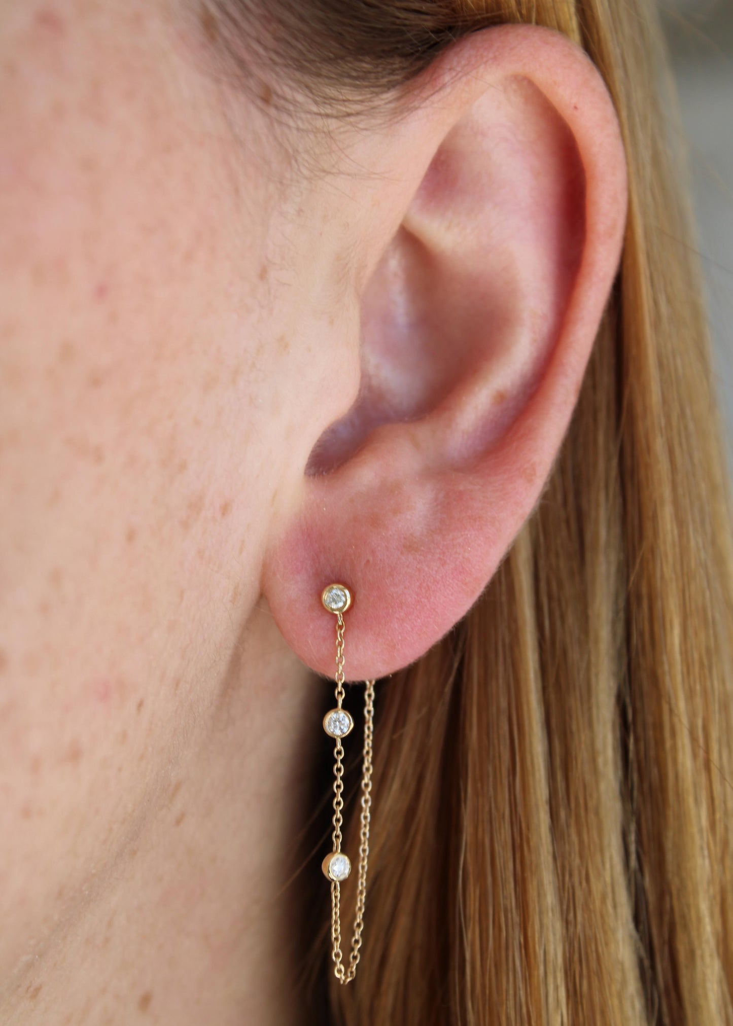 Aretes Colgantes Yarda