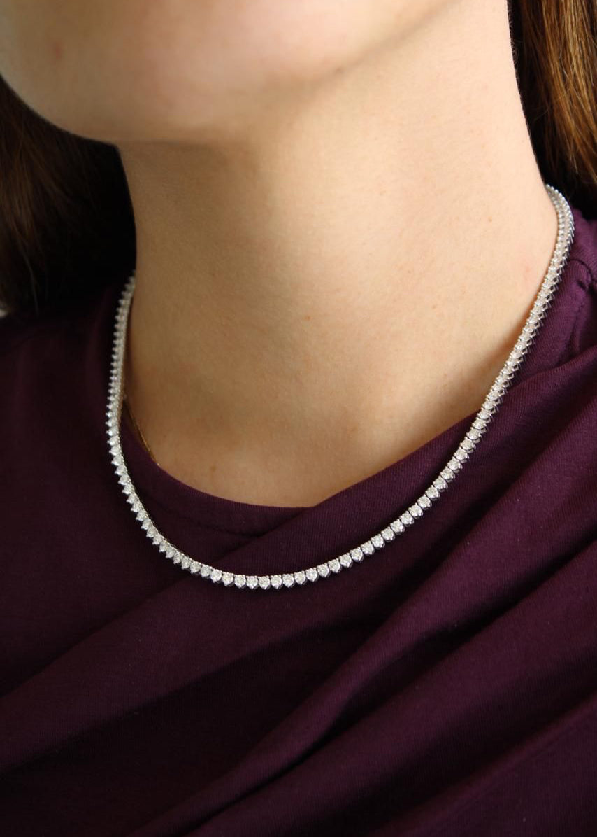 Tennis Necklace Diamonds