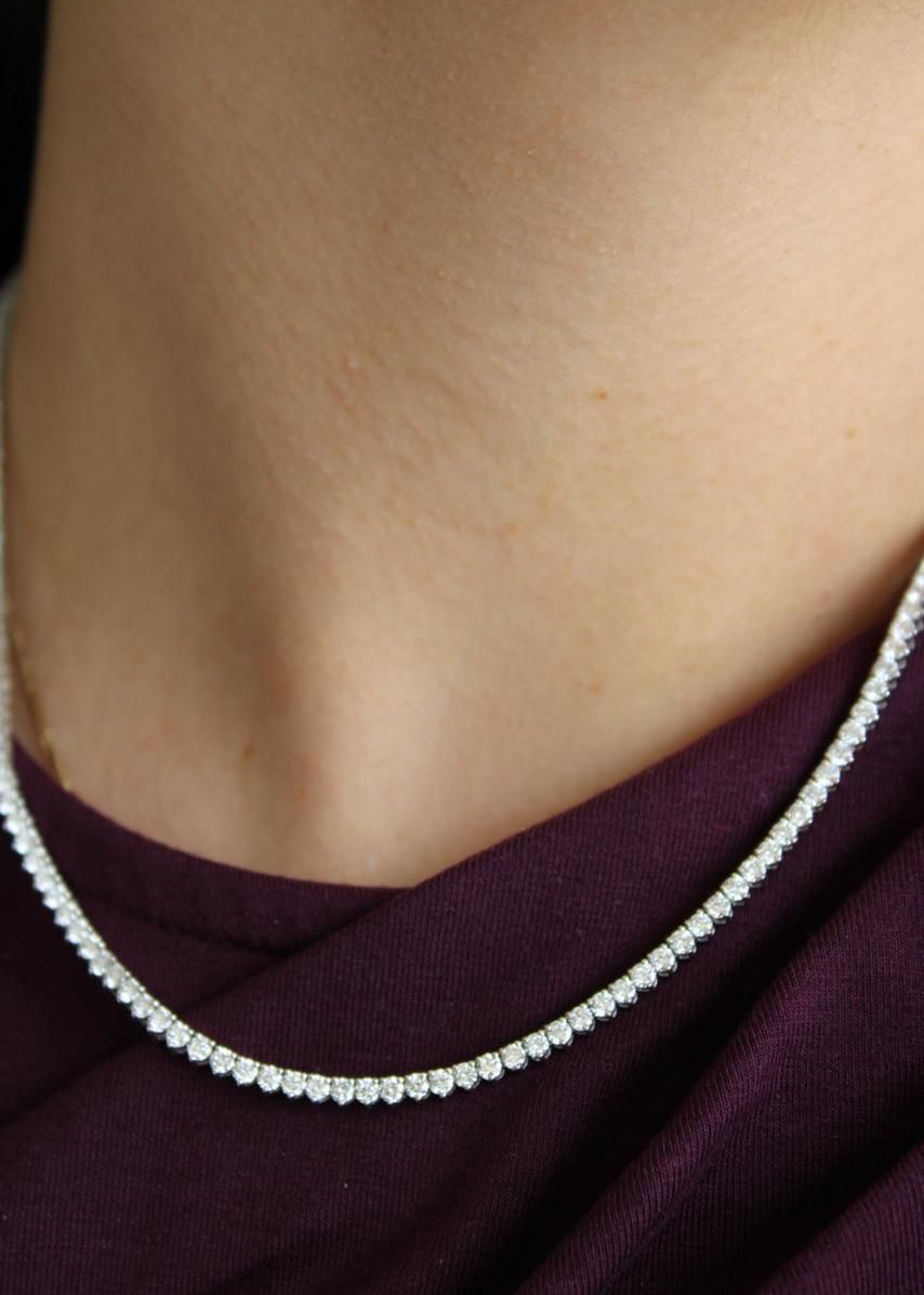 Tennis Necklace Diamonds