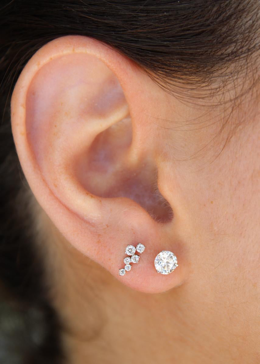 Broqueles Diamante de Laboratorio