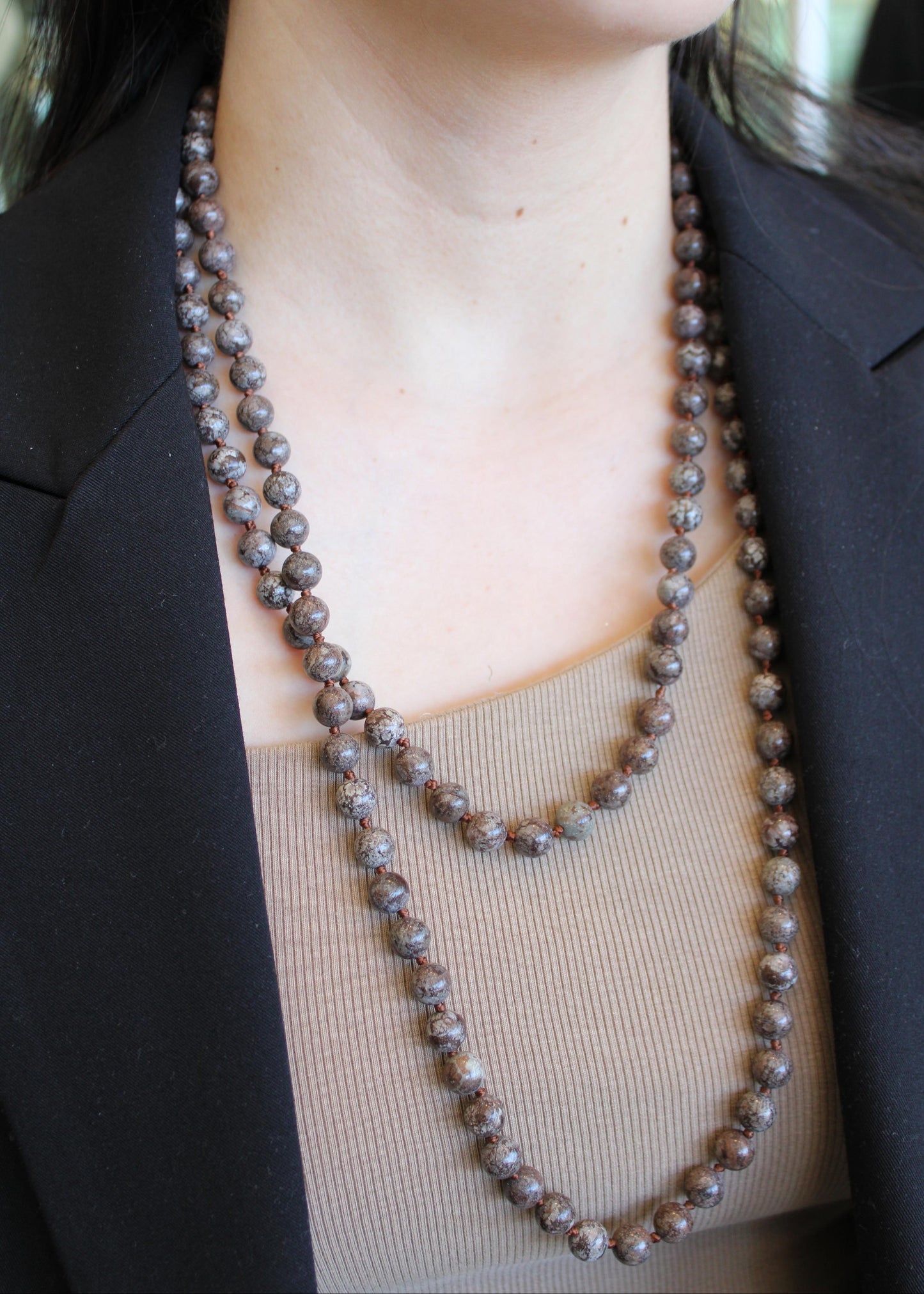 Collar Beaded Piedra