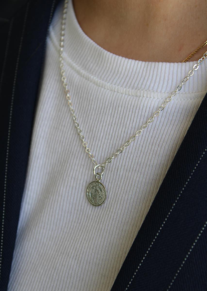 Collar San Benito Plata