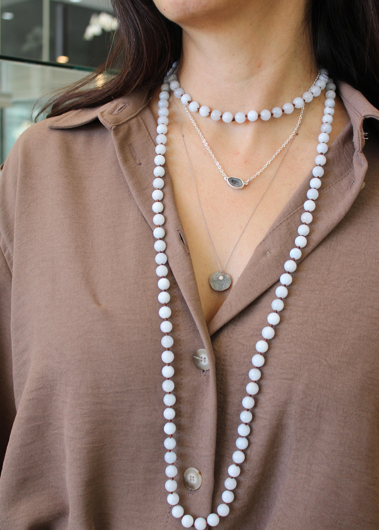 Collar Beaded Piedra