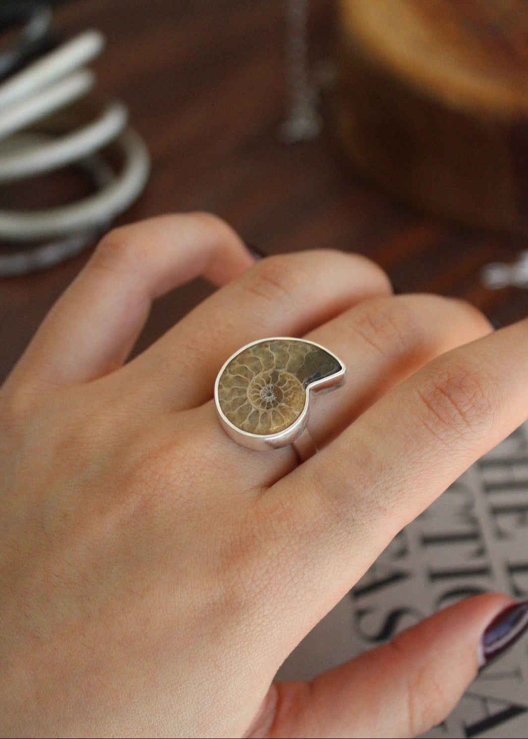 Anillo Amonita