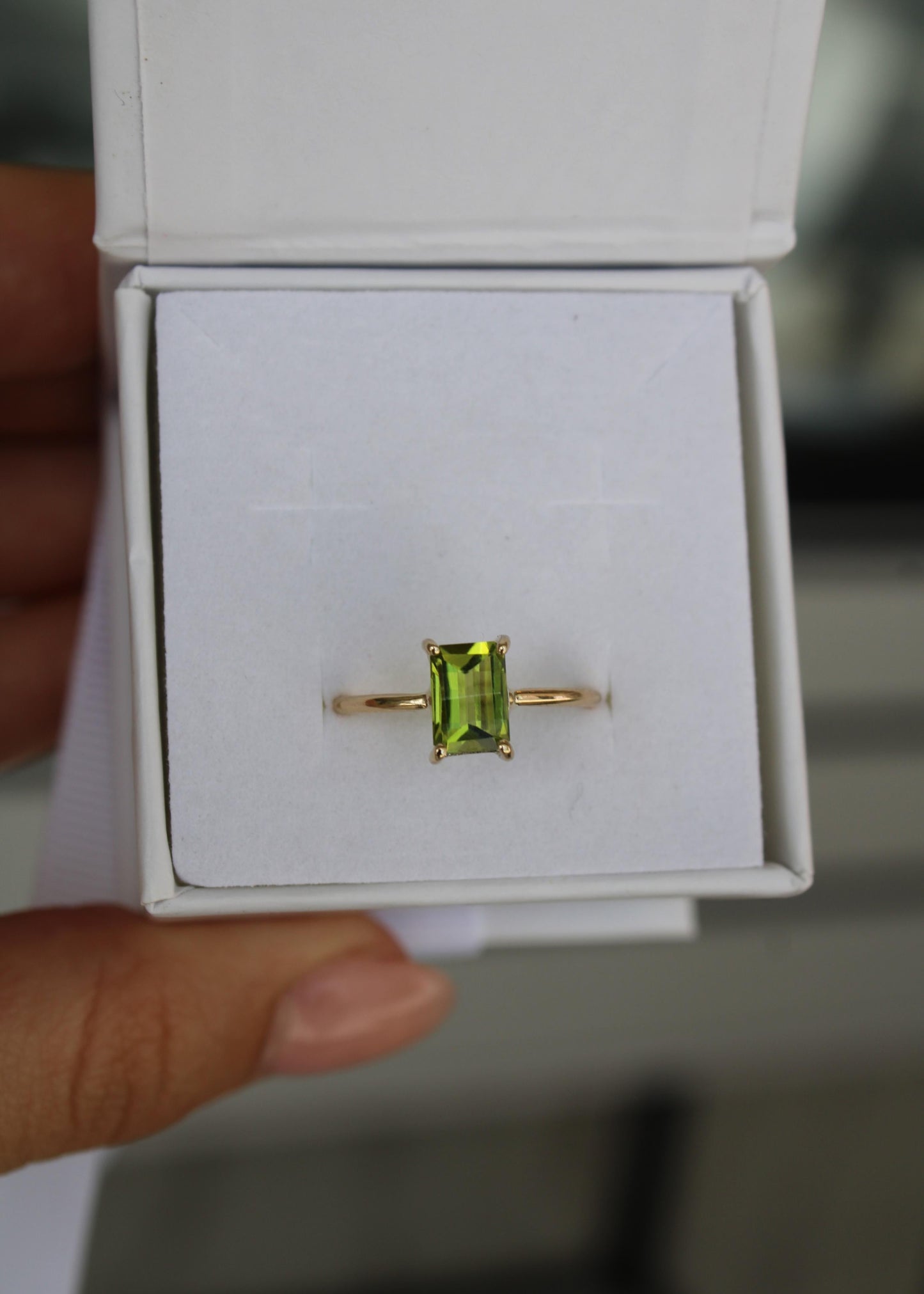 Anillo Piedra Oro