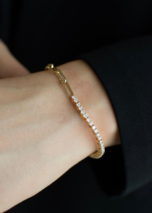Pulsera Half & Half Eslabones