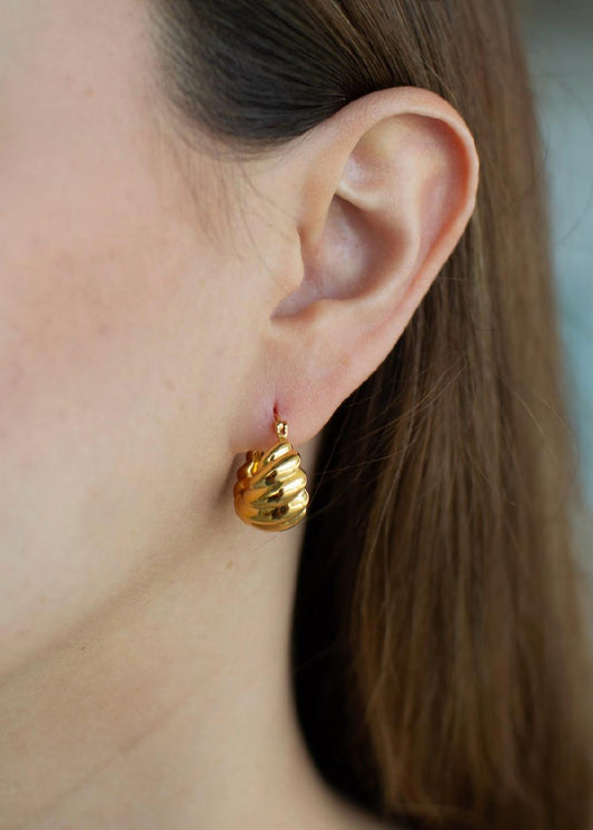 Hoops Croissant Oro