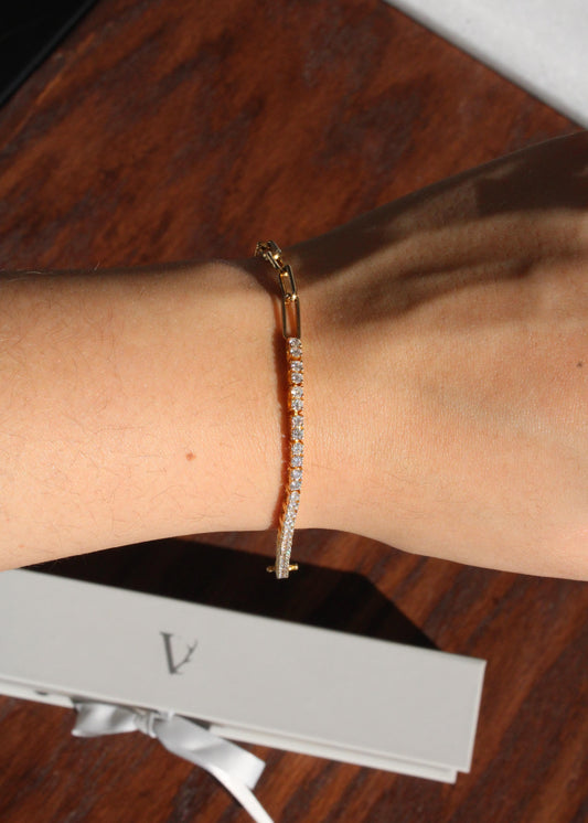 Pulsera Half & Half Eslabones