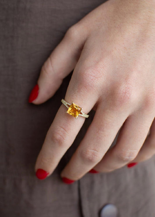 Anillo Sáhara Oro