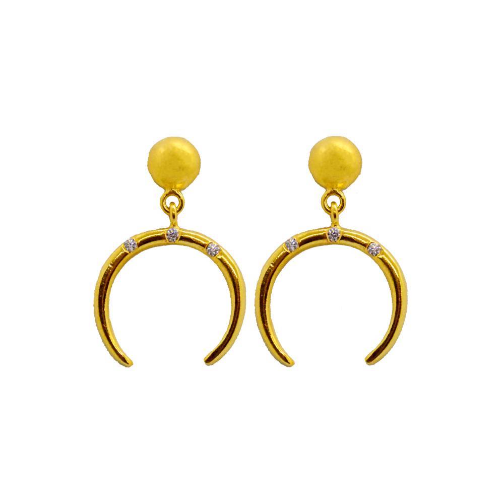 Aretes Media Luna