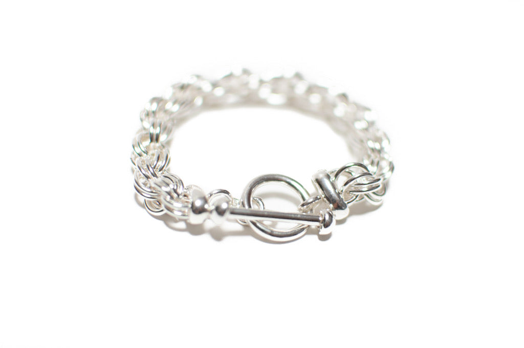 Pulsera Torzal Plata