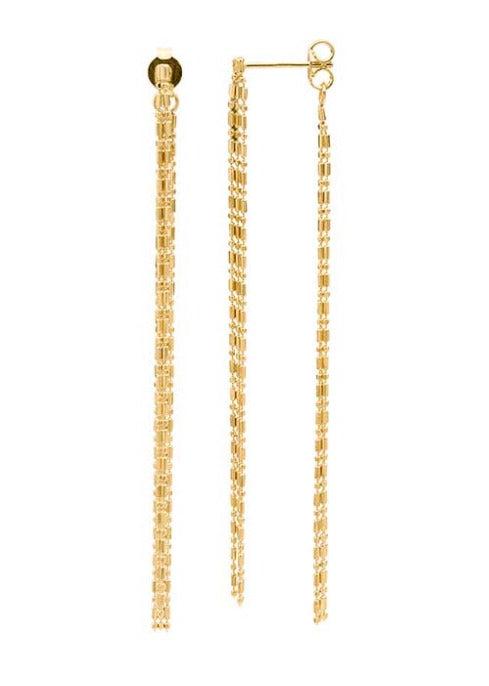 Aretes Waterfall Oro