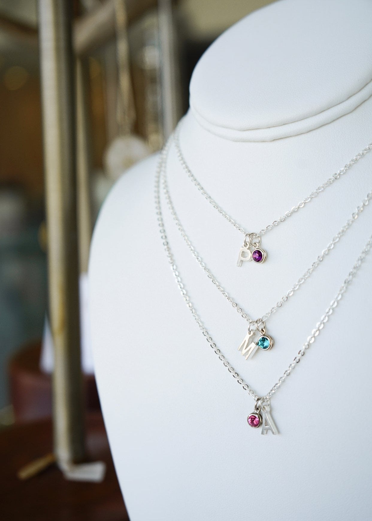 Inicial Sencilla Plata Mini