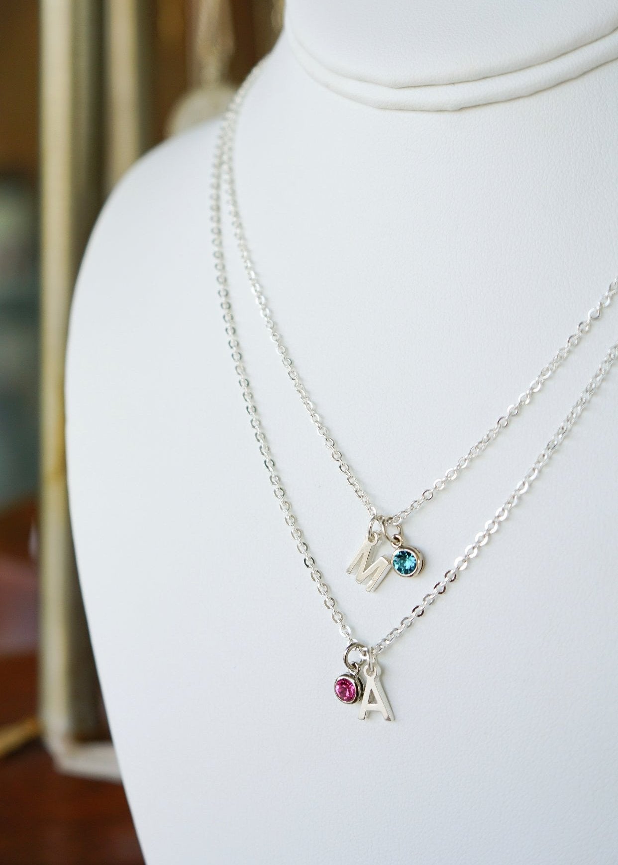 Inicial Sencilla Plata Mini